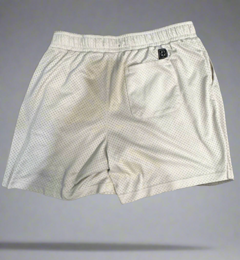 LIRA Cream Shorts Size LG Men’s