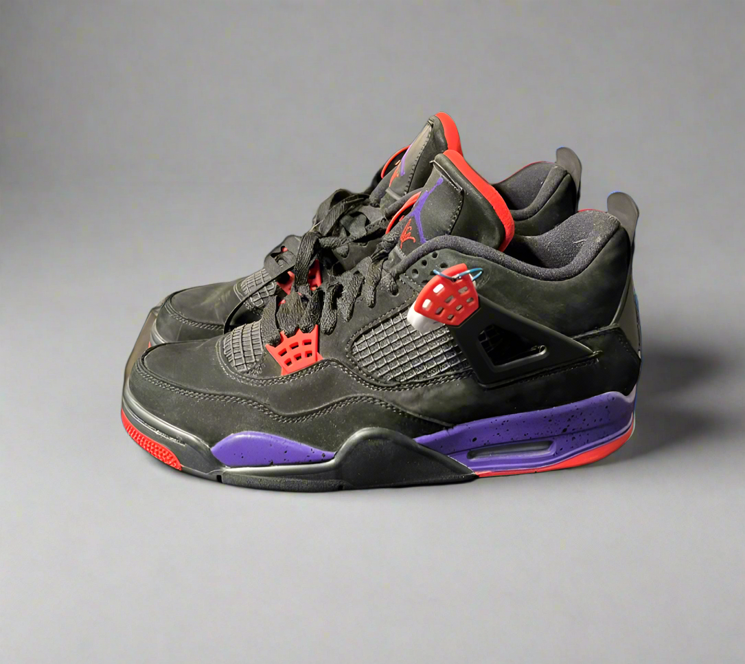 Air Jordan 4 Retro NRG 'Raptors' Size 8.5 (Pre owned)