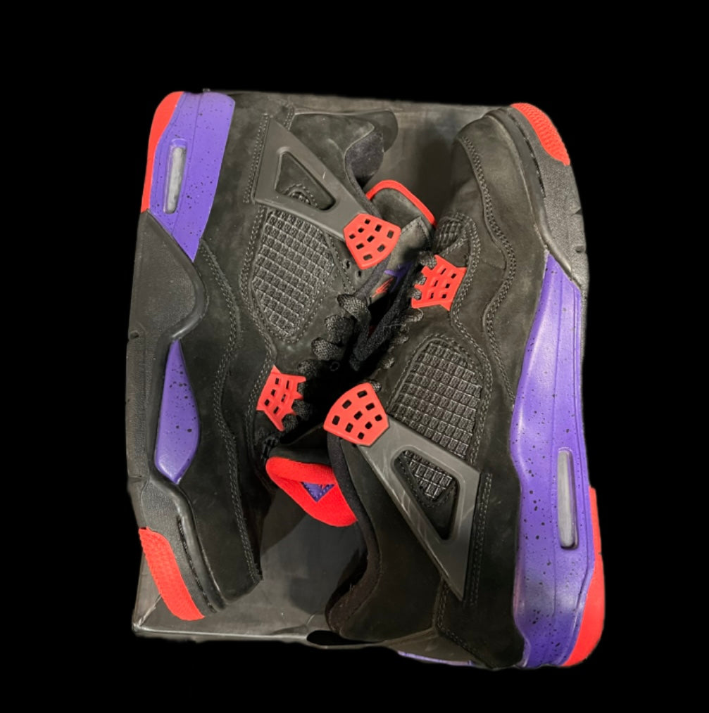 Air Jordan 4 Retro NRG 'Raptors' Size 8.5 (Pre owned)
