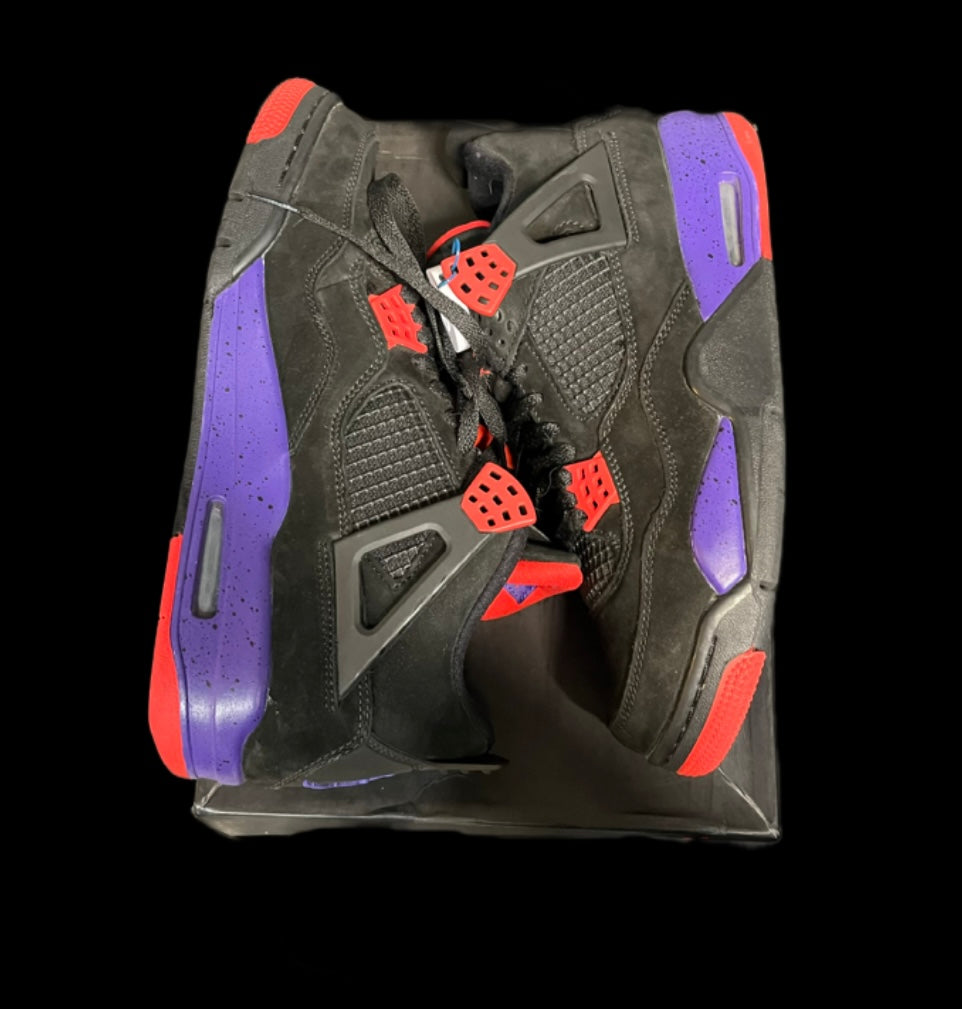 Air Jordan 4 Retro NRG 'Raptors' Size 8.5 (Pre owned)