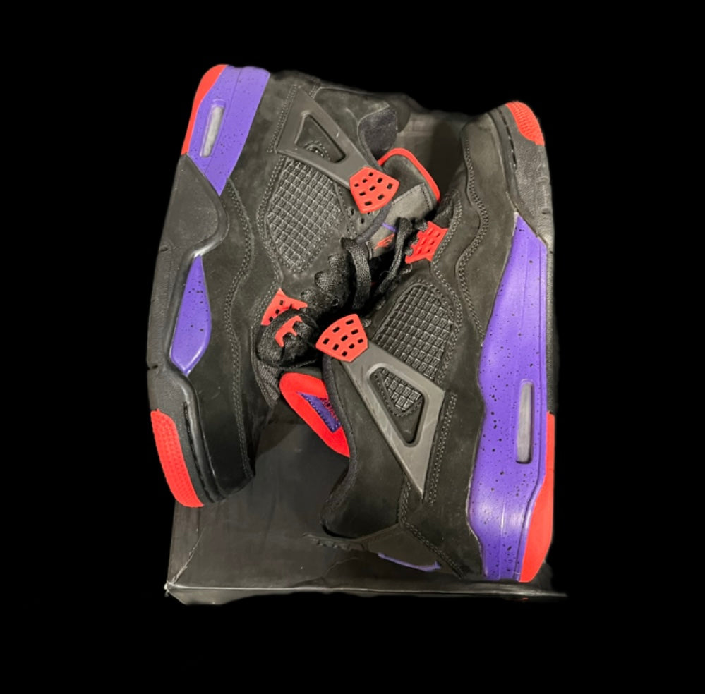 Air Jordan 4 Retro NRG 'Raptors' Size 8.5 (Pre owned)