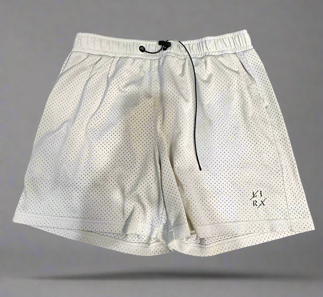 LIRA Cream Shorts Size LG Men’s