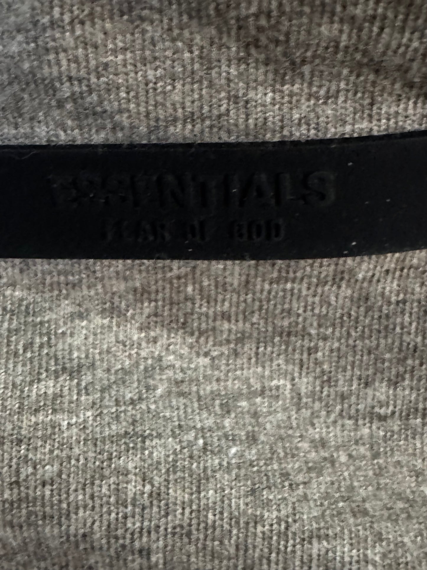 ESSENTIALS ‘Fear Of God’ Gray shirt Size LG men’s